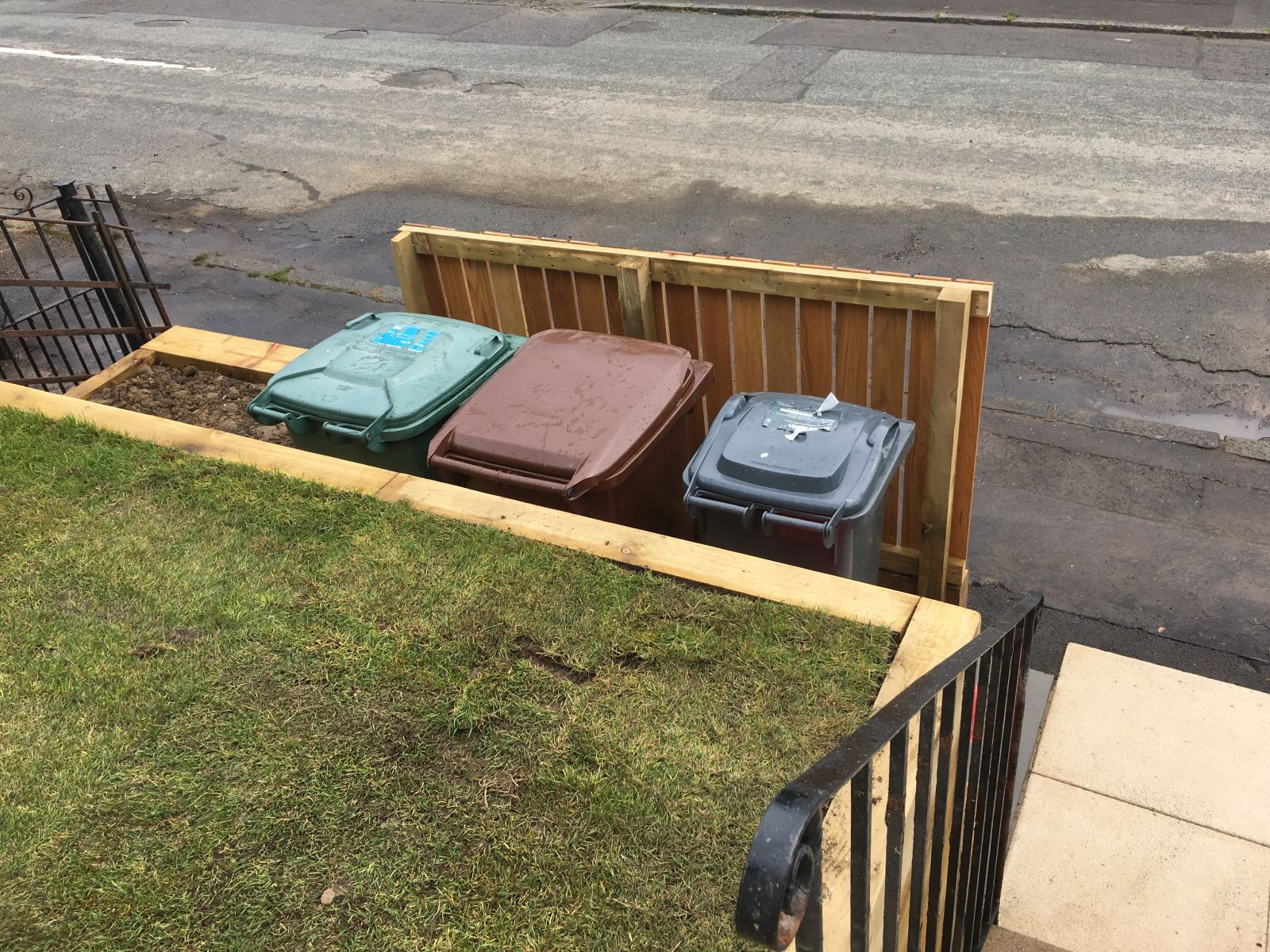 Bin Store Edinburgh Greenhart Landscaping Landscapers Edinburgh